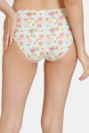 Zivame Retro Vibes Low Rise Full Coverage Bikini Panty - Flamingo Pink — thumbnail 3